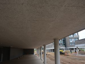 SGM - Verlaagde plafonds: Plafond in houtwolcementplaten